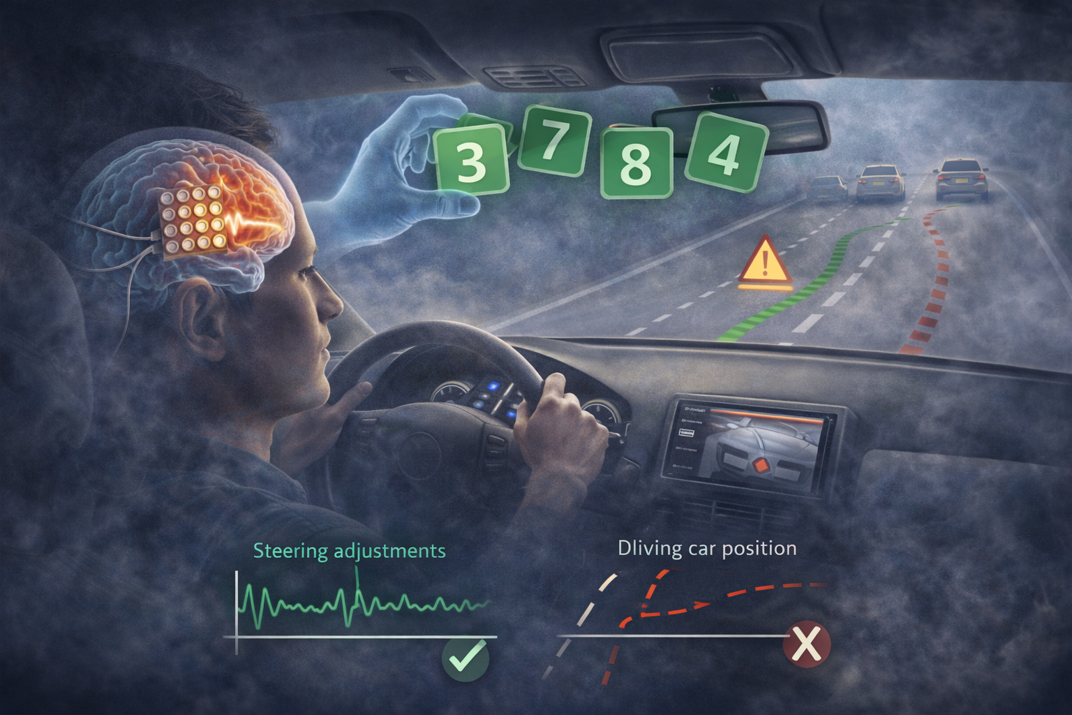 Cover image for Multitasking beim Autofahren: Zentraler Engpass oder Interferenz von Problemzuständen? - Multitasking While Driving: Central Bottleneck or Problem State Interference?