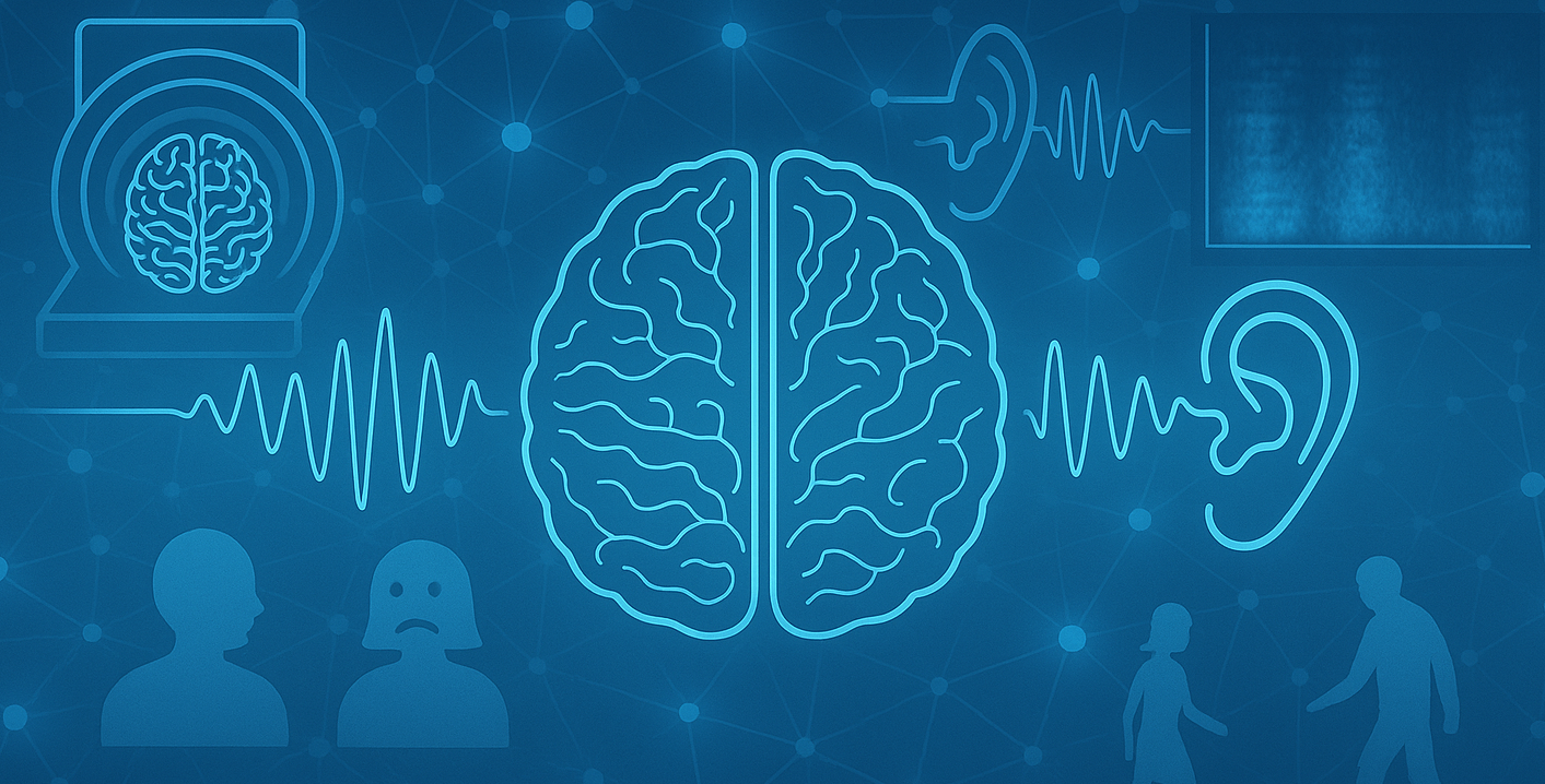 Cover image for Stärkere Verbindungen im Tinnitus-Gehirn - Stronger brain connections within the tinnitus brain